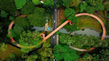 Taman publik Tebet Eco Park, Tebet, Jakarta Selatan
