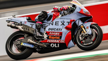Pembalap tim Gresini Racing, Enea Bastianini