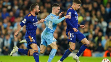 Duel Manchester City vs Real Madrid.