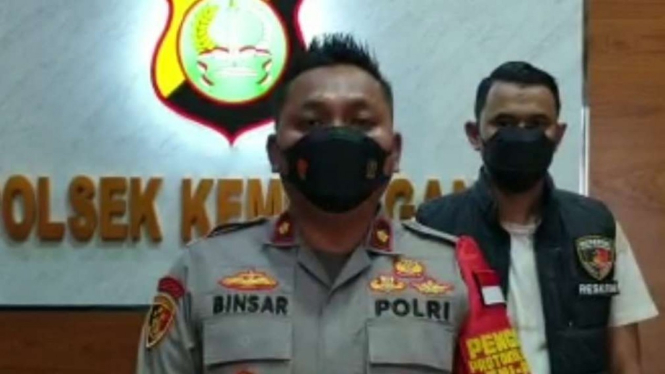 Kapolsek Kembangan Kompol Binsar H Sianturi.