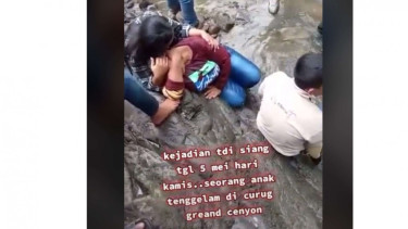 Anak tenggelam di Green Canyon