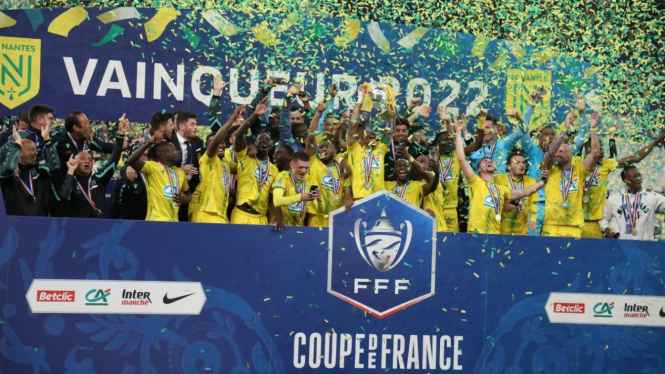 FC Nantes juara Coupe de France (Piala Prancis)