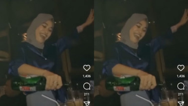 Viral Ukhti-ukhti Hangout sambil Minum-minum 