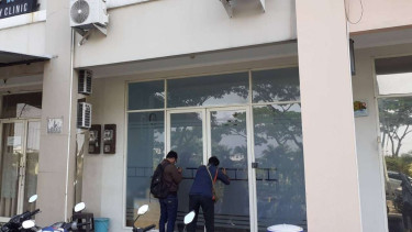 Kantor pemenang tender gorden rumah dinas DPR.
