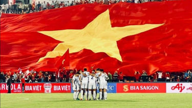 Skuad Timnas Filipina U-23 di SEA Games 2021.