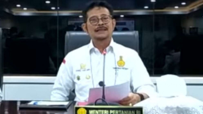 Menteri Pertanian, Syahrul Yasin Limpo.