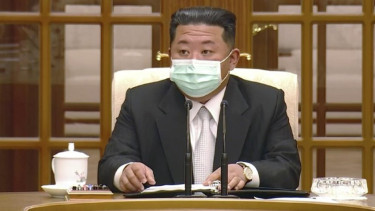 Pemimpin Korea Utara Kim Jong-un.