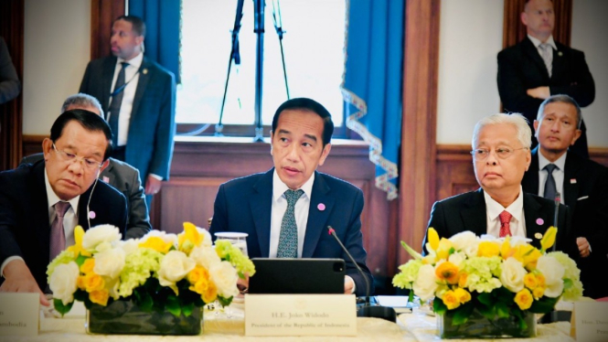 Presiden Jokowi di Washington DC, AS.