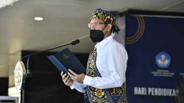 Mendikbudristek Nadiem Makarim.