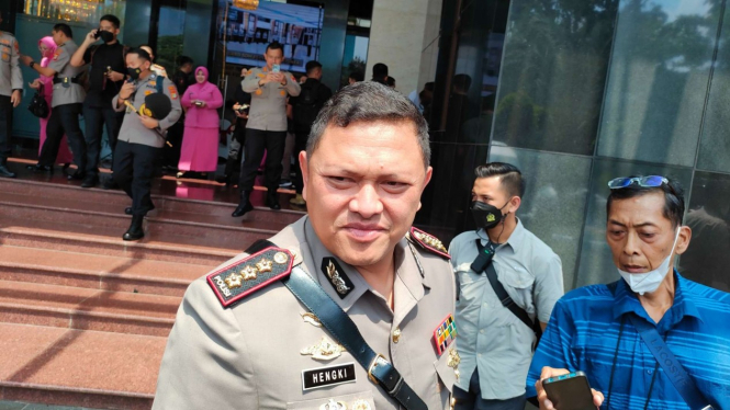 Kombes Pol Hengki Haryadi menjabat sebagai Direskrimum Polda Metro Jaya.