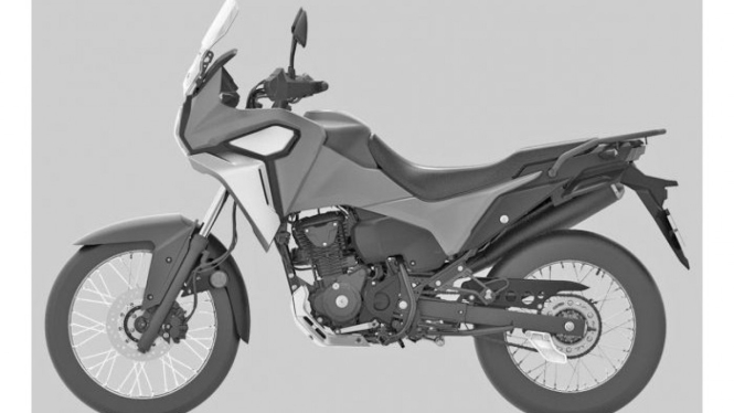 Motor adventure Honda 