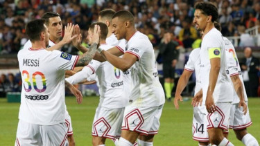 Paris Saint-Germain saat melawan Montpellier