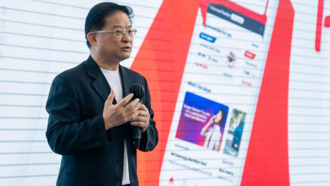 Direktur Transformasi dan Perencanaan Telkomsel Wong Soon Nam.