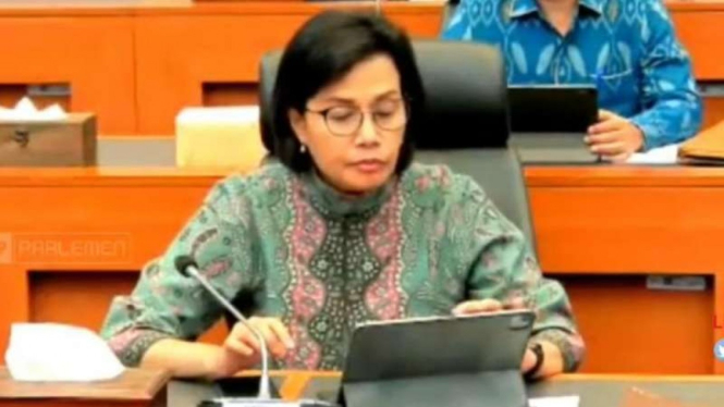 Menteri Keuangan Sri Mulyani Indrawati.