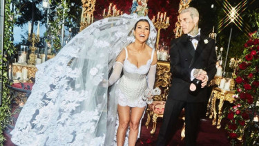 Pesta pernikahan Kourtney Kardashian dan Travis Barker
