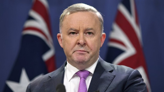 Pemimpin Partai Buruh sekaligus Perdana Menteri Australia, Anthony Albanese.