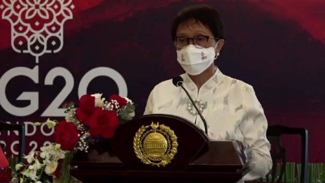 Menteri Luar Negeri Republik Indonesia, Retno Marsudi.