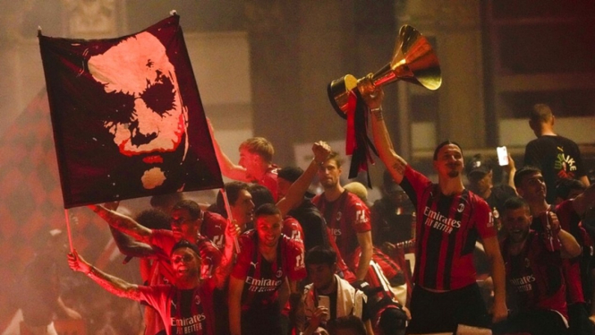 AC Milan pawai juara Serie A