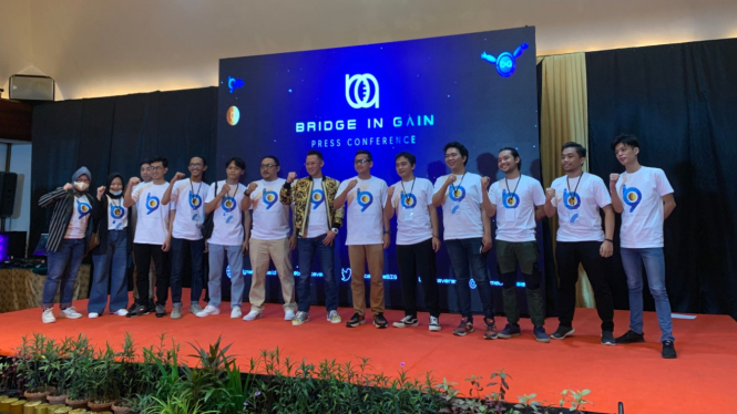 Peluncuran video game metaverse 'Bridge In Gain'.