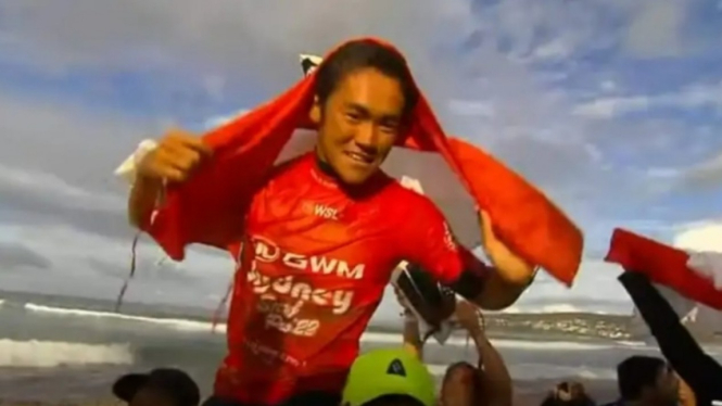 Peselancar Indonesia, Rio Waida. 