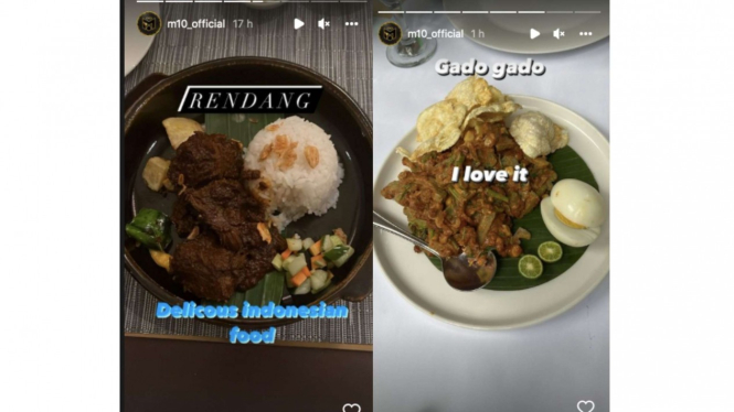 Makanan Indo yang dipamerkan Mesut Ozil
