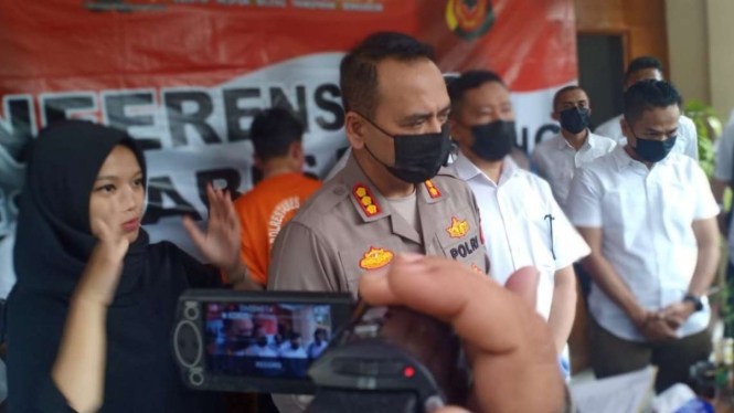 Kapolrestabes Bandung, Kombes Pol Aswin Sipayung.