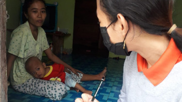 Foto : Rafael Lumban Toruan - Pencatatan Rumah Tangga di Kabupaten Mimika