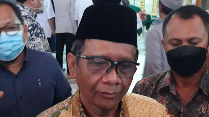 Menteri Koordinator Bidang Politik Hukum dan Keamanan Mahfud Md