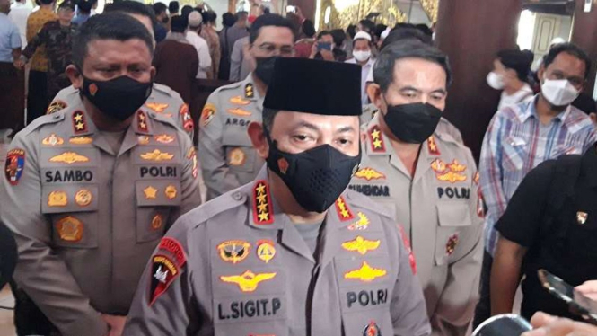 Kapolri Jenderal Listyo Sigit Prabowo dan Irjen Ferdy Sambo.