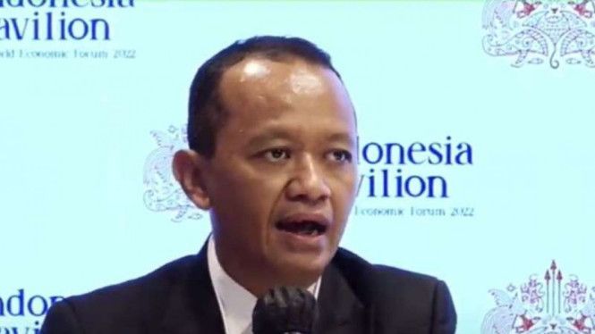 Menteri Investasi Bahlil Lahadalia.