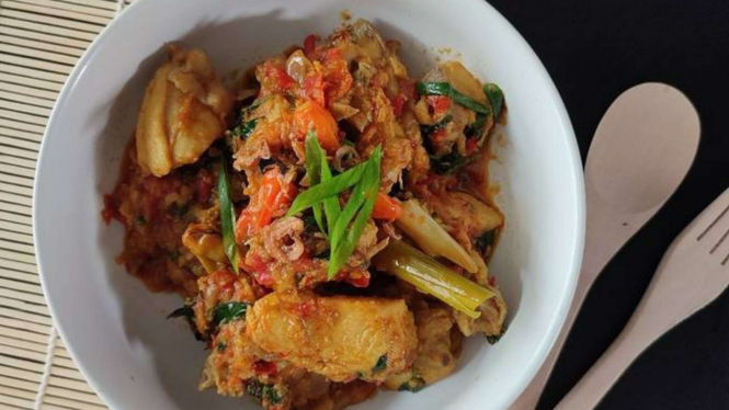 Resep ayam woku