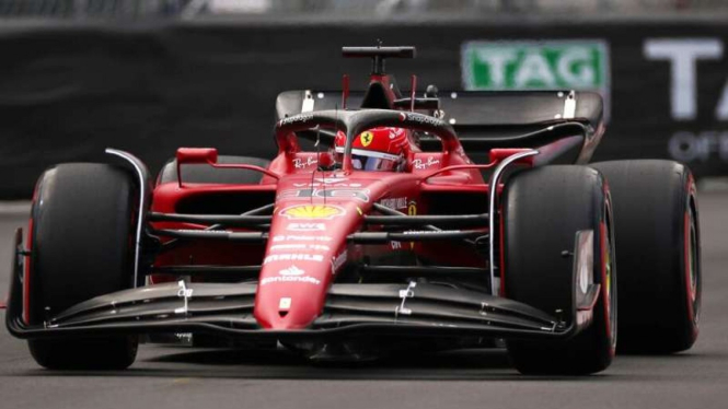 Pembalap Ferrari, Charles Leclerc.