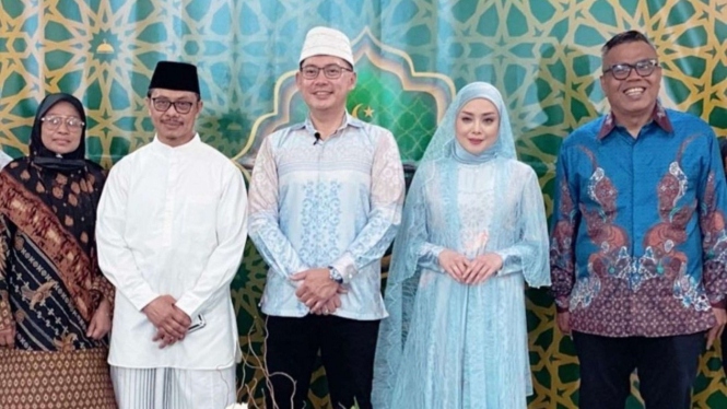 Abdel Achrian jadi saksi di pernikahan Terry Putri