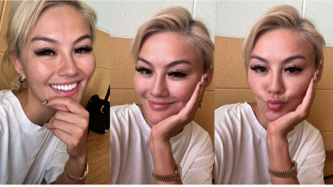Agnez Mo tanpa makeup