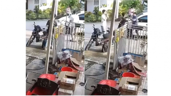 Pengemudi Mobil Ngamuk  karena Tak Terima Ditegur Ngebut