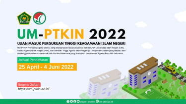 Pendaftaran UM-PTKIN 2022