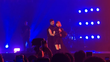 Isyana Sarasvati dan Gamaliel.