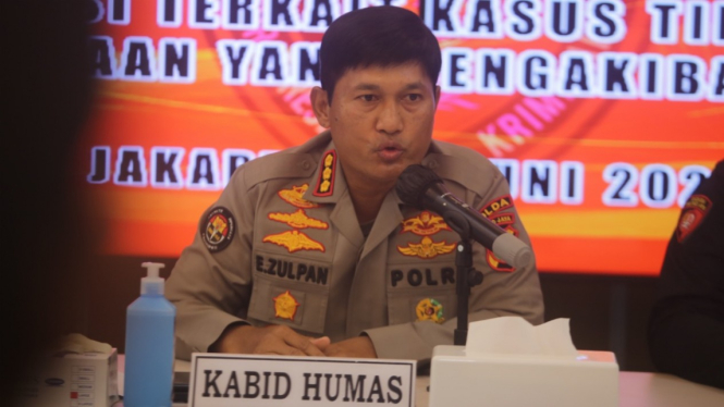Kepala Bidang Humas Polda Metro Jaya, Kombes Endra Zulpan