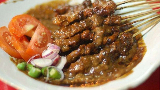 Resep sate kambing bumbu kacang