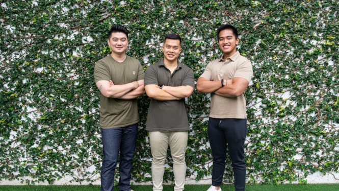 Trio pendiri Startup Mangkokku.