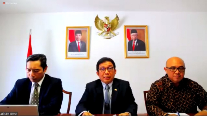 Dubes RI untuk Swiss Muliaman Dharmansyah Hadad.