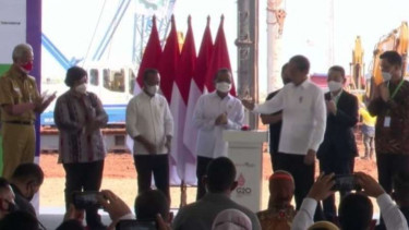 Presiden Jokowi di KIT Batang.
