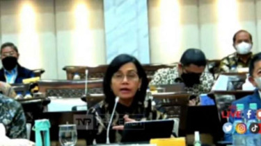 Menteri Keuangan Sri Mulyani Indrawati.