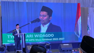 Ketua Umum PP HPN Tyovan Ari Widagdo.