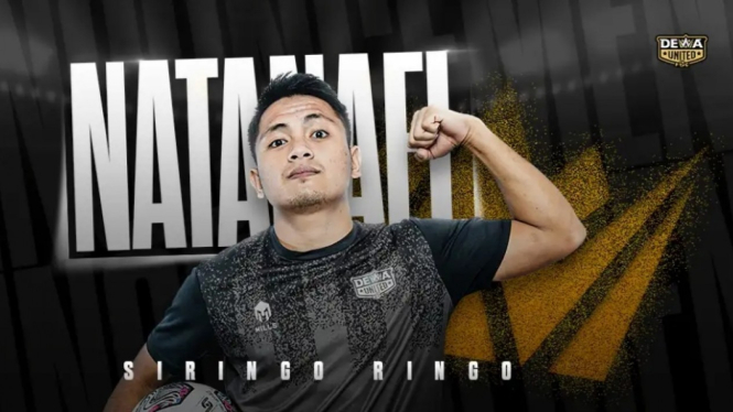 Pemain anyar Dewa United, Natanael Siringoringo. 