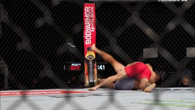 Duel Road to UFC antara Rinyu Nakamura vs Gugun Gusman. 
