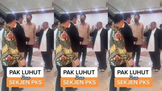 Viral video Luhut dan Habib Aboe Bakar Alhabsyi