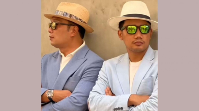 Emmeril Kahn Mumtadz dan Ridwan Kamil