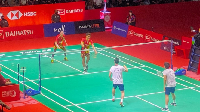 Fajar Alfian/Muhammad Rian Ardianto di Indonesia Masters 2022