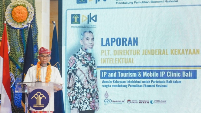 Direktur Jenderal Kekayaan Intelektual Kementerian Hukum (Kemenkum) Razilu